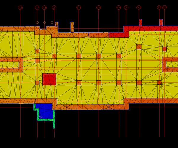 Building Foundation Used For Building Takeoff